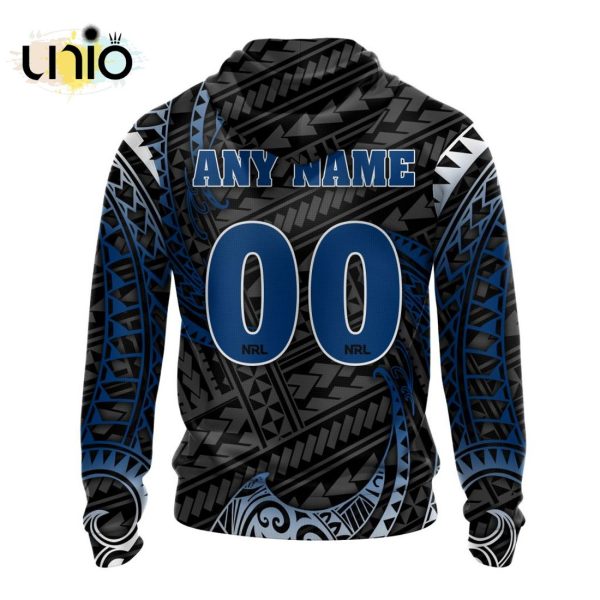 NRL North Queensland Cowboys Special Polynesian Design Hoodie