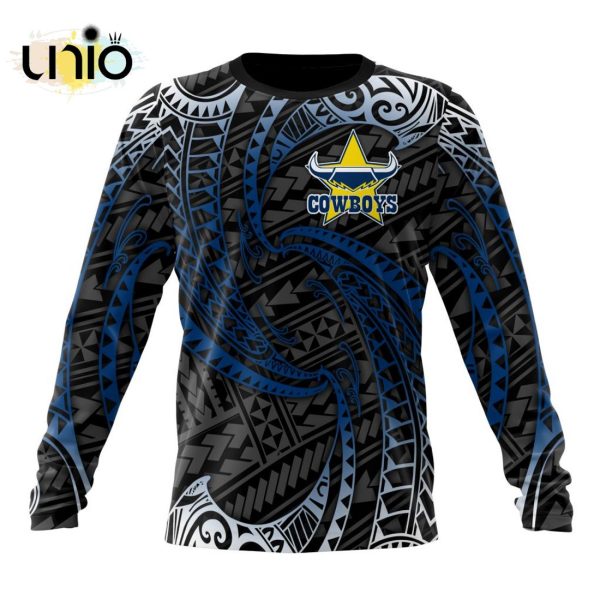 NRL North Queensland Cowboys Special Polynesian Design Hoodie