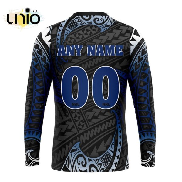 NRL North Queensland Cowboys Special Polynesian Design Hoodie