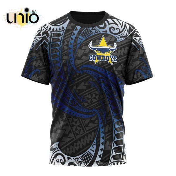 NRL North Queensland Cowboys Special Polynesian Design Hoodie