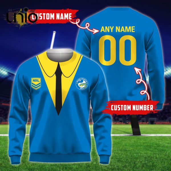 NRL Parramatta Eels Custom Name Hoodie