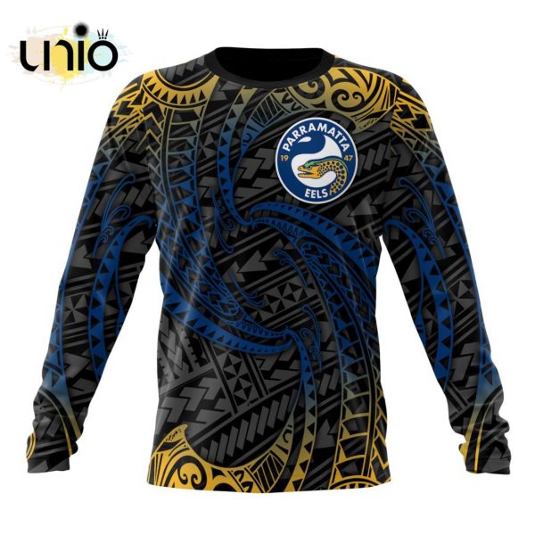 NRL Parramatta Eels Special Polynesian Design Hoodie