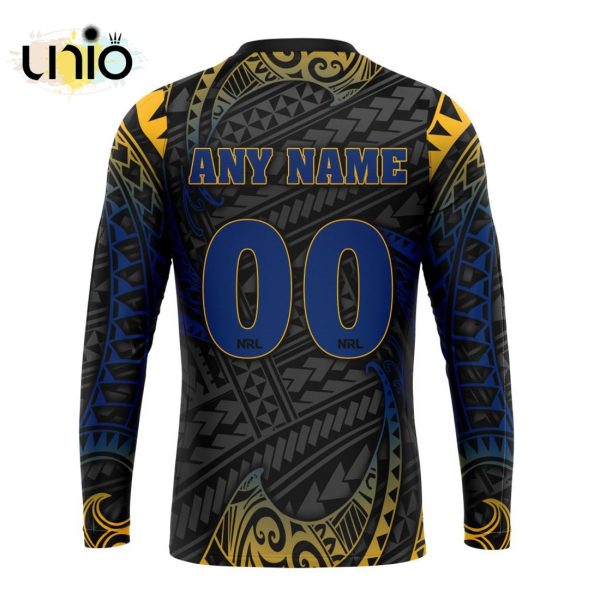 NRL Parramatta Eels Special Polynesian Design Hoodie