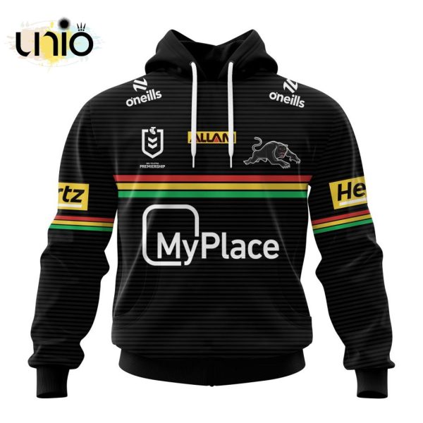 NRL Penrith Panthers 2024 Home Kits Hoodie