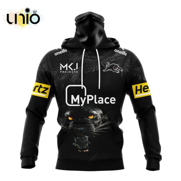 NRL Penrith Panthers 2024 Warm Up Kits Hoodie