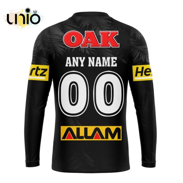 NRL Penrith Panthers 2024 Warm Up Kits Hoodie