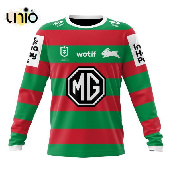 NRL South Sydney Rabbitohs 2024 Away Kits Hoodie