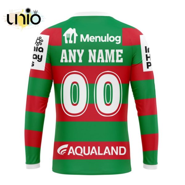 NRL South Sydney Rabbitohs 2024 Away Kits Hoodie