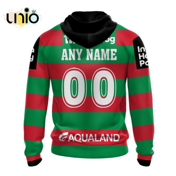 NRL South Sydney Rabbitohs 2024 Home Kits Hoodie