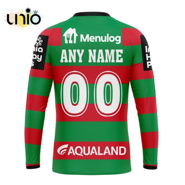 NRL South Sydney Rabbitohs 2024 Home Kits Hoodie