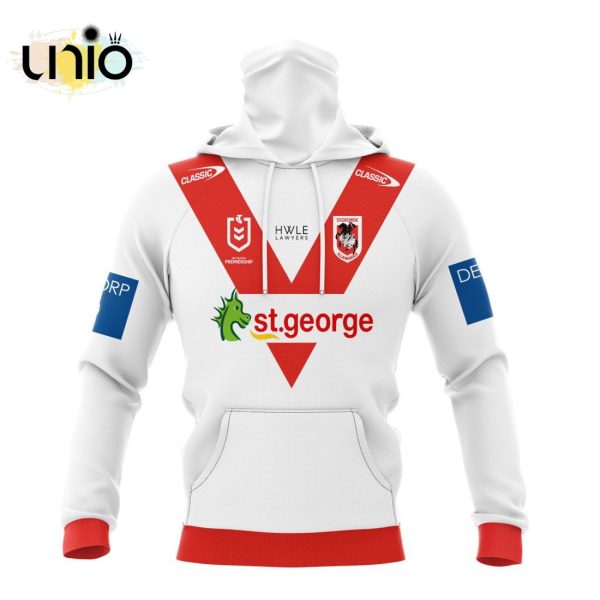 NRL St. George Illawarra Dragons 2024 Home Kits Hoodie