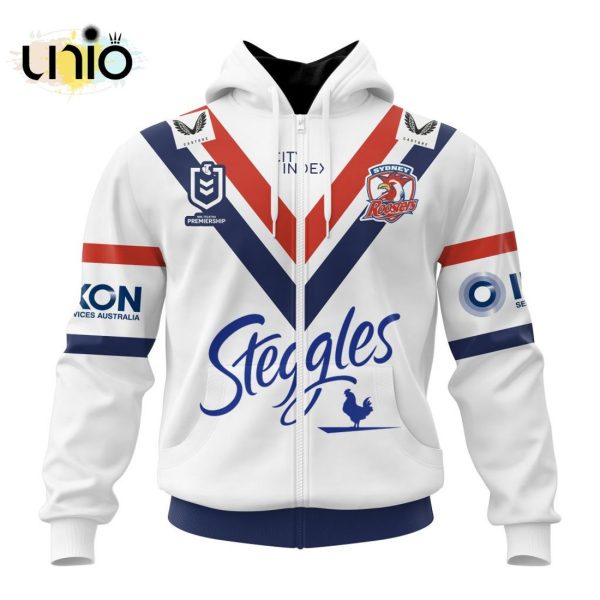 NRL Sydney Roosters 2024 Away Kits Hoodie