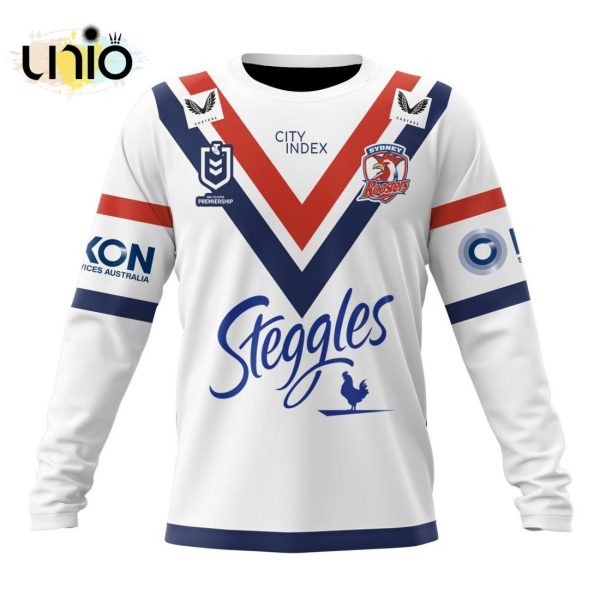 NRL Sydney Roosters 2024 Away Kits Hoodie