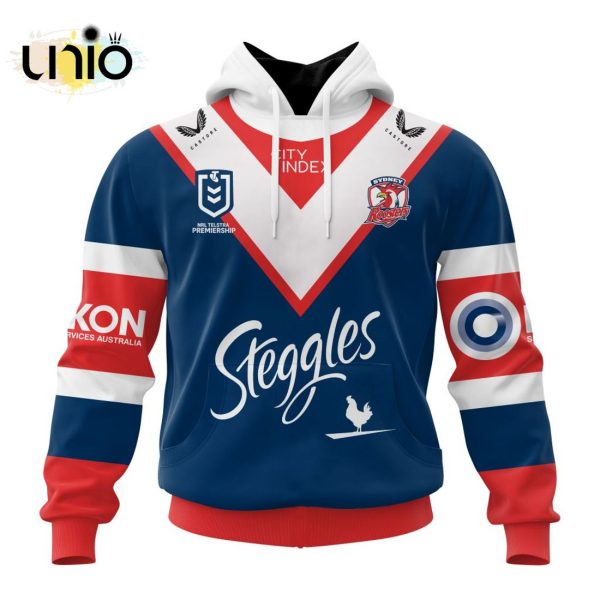 NRL Sydney Roosters 2024 Home Kits Hoodie