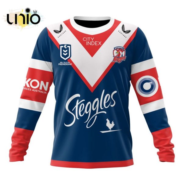 NRL Sydney Roosters 2024 Home Kits Hoodie