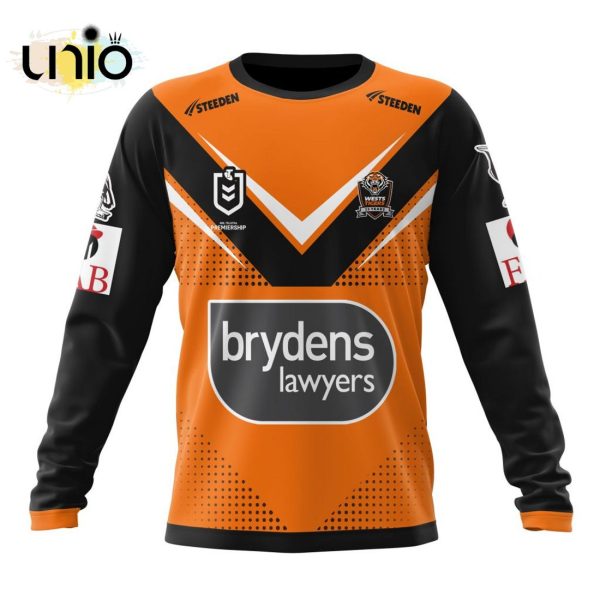 NRL Wests Tigers 2024 Away Kits Hoodie