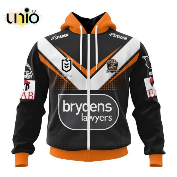 NRL Wests Tigers 2024 Home Kits Hoodie