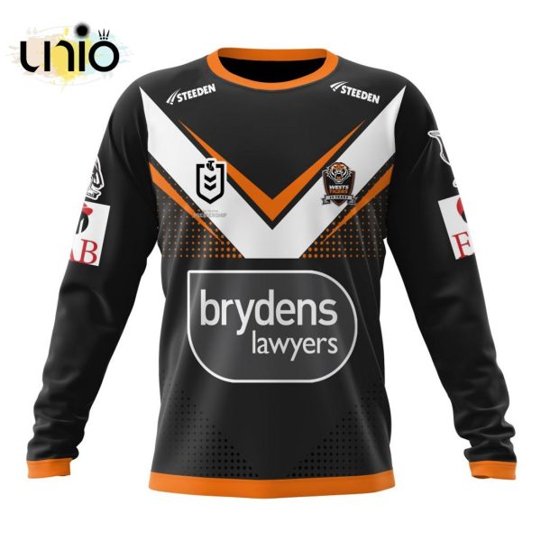 NRL Wests Tigers 2024 Home Kits Hoodie