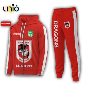 Custom NRL St George Illawarra Dragons Sport Hoodie, Jogger Limited Edition