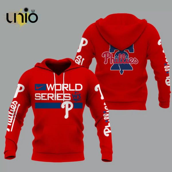 Philadelphia Phillies 2022 World Series Champions Red Hoodie