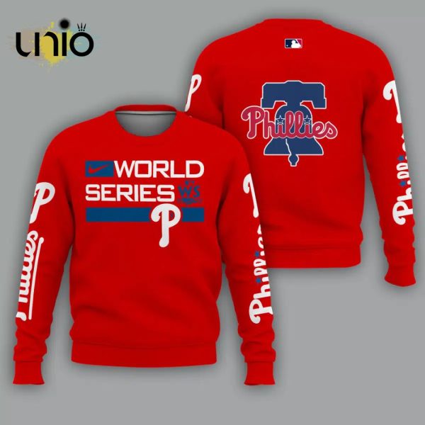 Philadelphia Phillies 2022 World Series Champions Red Hoodie