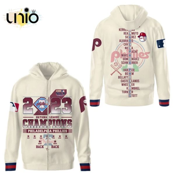 Philadelphia Phillies 2023 Champions NL East Division Hoodie