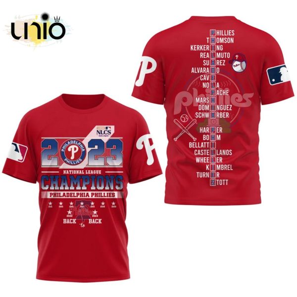 Philadelphia Phillies 2023 NL East Division Champions Red Hoodie