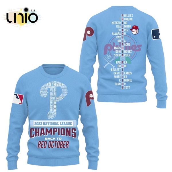 Philadelphia Phillies Special 2023 NL East Division Champions Blue Hoodie