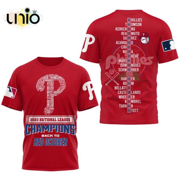 Philadelphia Phillies Special 2023 NL East Division Champions Red Hoodie