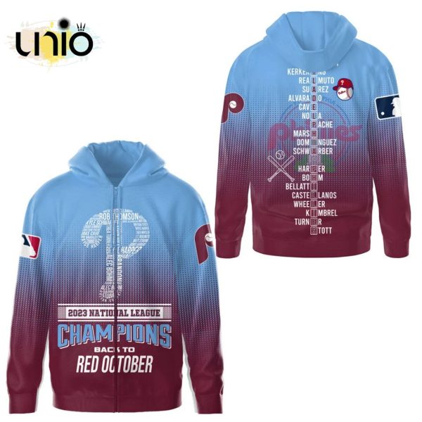 Philadelphia Phillies Special Gradient NL East Division Champions Hoodie