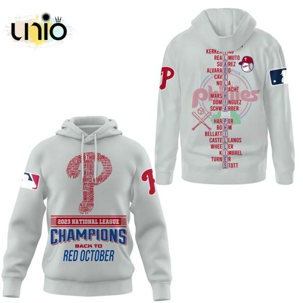 Philadelphia Phillies Special Grey NL East Division Champions Hoodie