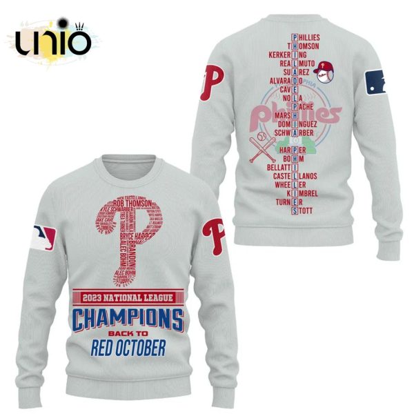 Philadelphia Phillies Special Grey NL East Division Champions Hoodie