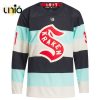 Rochester Knighthawks – Special Reverse Retro Pattern Hockey Jersey