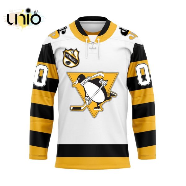 Pittsburgh Penguins – Special Heritage Hockey Jersey Concepts With Team Logo