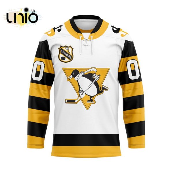 Pittsburgh Penguins – Special Heritage Hockey Jersey Concepts With Team Logo