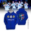 Luxury Inter Milan D’Italia 2024 Campioni White Hoodie