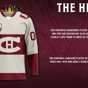 Montreal Canadiens – Special Heritage Hockey Jersey Concepts With Team Logo