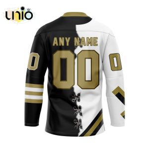 Custom Vancouver Warriors Mix Retro And Home Hockey Jersey