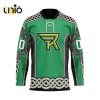 Philadelphia Wings St Patrick Day Custom Team Jersey