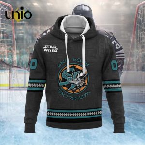 Custom San Jose Barracuda 2024 AHL Black Hoodie 3D