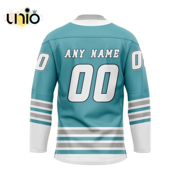 San Jose Sharks – Special Heritage Hockey Jersey Concepts With Team Logo