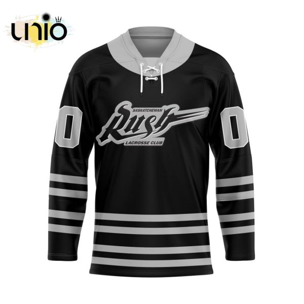 Saskatchewan Rush – Special Reverse Retro Pattern Hockey Jersey