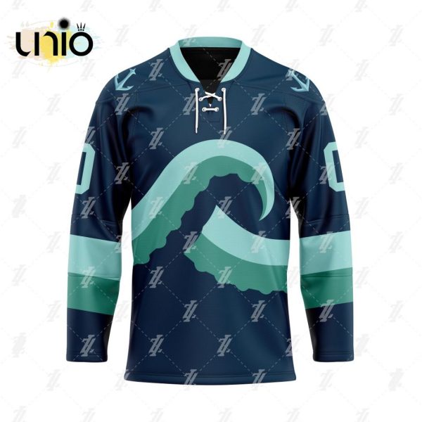 Seattle Kraken – Specialized Flying Jersey X Morden Stadium Hockey Jersey