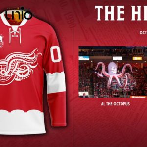 Detroit Red Wings – Special Heritage Hockey Jersey Concepts With Team Logo