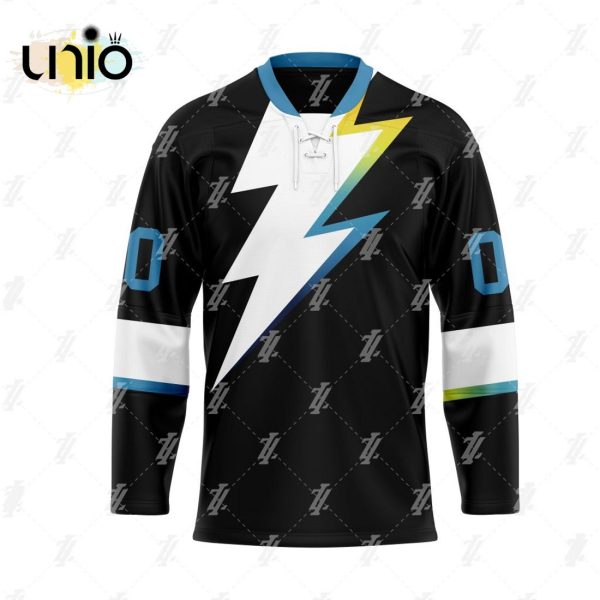 Tampa Bay Lightning – Specialized Flying Jersey X Morden Stadium Hockey Jersey