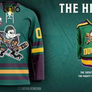 Anaheim Ducks – Special Heritage Hockey Jersey Concepts With Team Logo