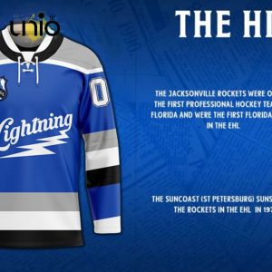 Tampa Bay Lightning – Special Heritage Hockey Jersey Concepts With Team Logo