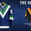 Vancouver Canucks Home Primegreen Pro Custom Hockey Jersey