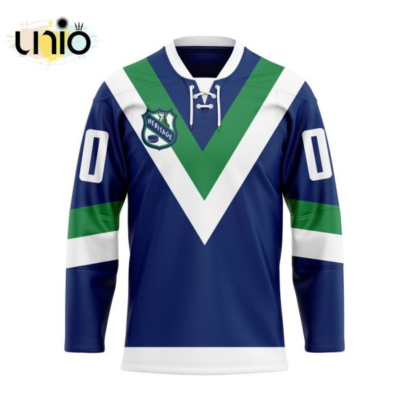 Vancouver Canucks – Special Heritage Hockey Jersey Concepts With Team Logo