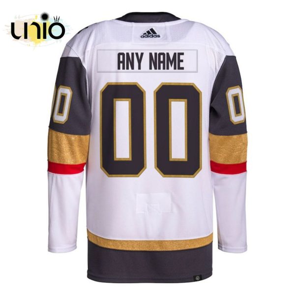 Vegas Golden Knights Away Custom Primegreen Pro Hockey Jersey